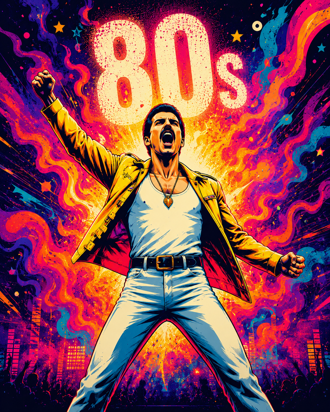 The Eighties - era artwork